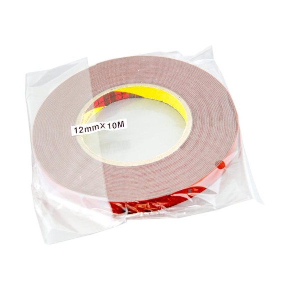 Оригинальный серый двусторонний скотч MTF Light 3M TAPE(ACRYL) 12мм х 10м красная подложка 3M12X1000R Оригинальный серый двусторонний скотч MTF Light 3M TAPE(ACRYL) 12мм х 10м красная подложка 3M12X1000R