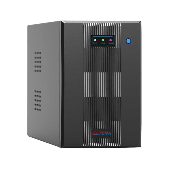 Источник бесперебойного питания ELTENA 900Вт, АКБ 2x9Ач, USB Smart Station LX1500