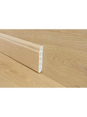 Плинтус Power Dekor 2400х80х12, TB0017 Дуб Гавана, AK-TB0017-T Плинтус Power Dekor 2400х80х12, TB0017 Дуб Гавана, AK-TB0017-T