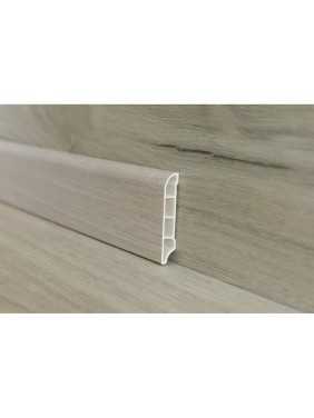 Плинтус Power Dekor 2400х80х12, 1337 Дуб Бруклин, AK-1337-T Плинтус Power Dekor 2400х80х12, 1337 Дуб Бруклин, AK-1337-T