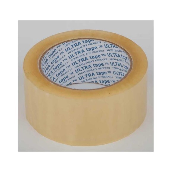 Клейкая лента ULTRA tape 48мм, 150м, 45мкм, прозрачная 6шт 4687206399327 Клейкая лента ULTRA tape 48мм, 150м, 45мкм, прозрачная 6шт 4687206399327