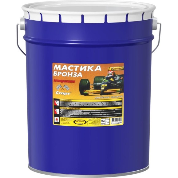 Мастика СТАРТ Бронза (21,5 л / металл) 4607952901216 Мастика СТАРТ Бронза (21,5 л / металл) 4607952901216