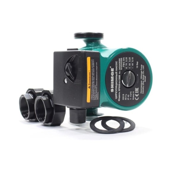Насос SHIMGE XPS 25-4-180B, 60/45/30Вт, 220В, 50 Гц, 1 1/2", чугун, 10 бар, 110 С, 10110100291 Насос SHIMGE XPS 25-4-180B, 60/45/30Вт, 220В, 50 Гц, 1 1/2", чугун, 10 бар, 110 С, 10110100291