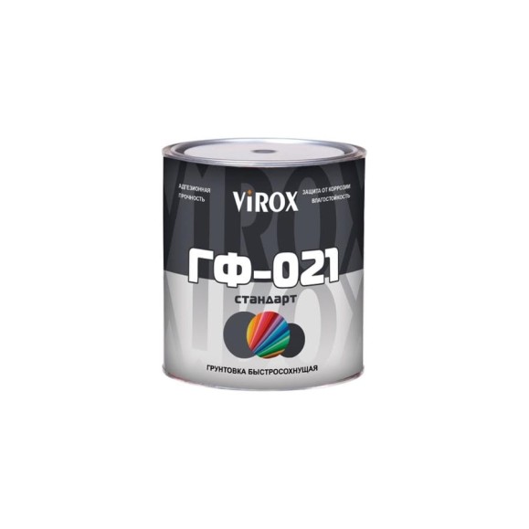Грунт VIROX ГФ-021 СТАНДАРТ красно-коричневый 2,7кг 13726