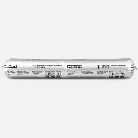 Противопожарный акриловый герметик HILTI CP 606 580мл 209632 Противопожарный акриловый герметик HILTI CP 606 580мл 209632