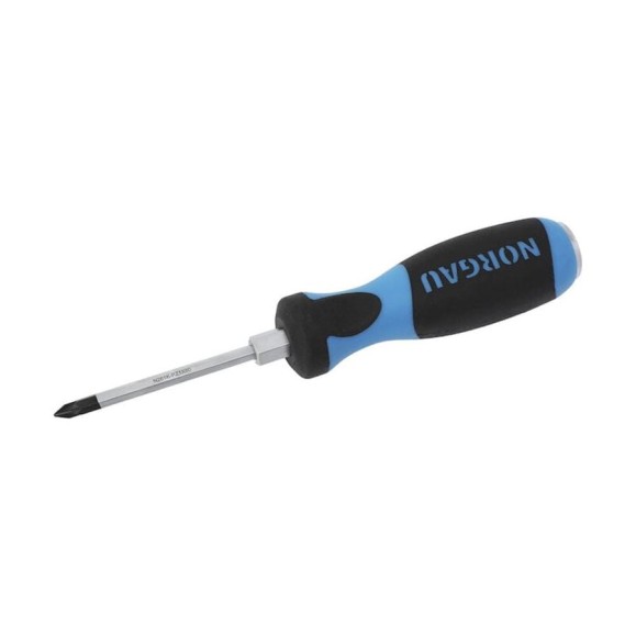 Отвертка крестовая с ударным наконечником NORGAU PZ1x80, N261K 062205101 Отвертка крестовая с ударным наконечником NORGAU PZ1x80, N261K 062205101