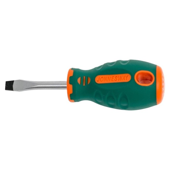 Стержневая шлицевая отвертка Jonnesway Anti-Slip Grip SL5.5х38 мм 46128 D71S538 Стержневая шлицевая отвертка Jonnesway Anti-Slip Grip SL5.5х38 мм 46128 D71S538