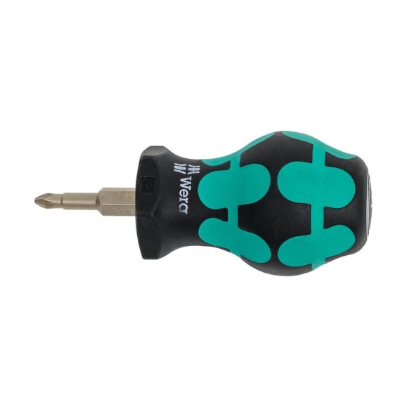 Крестовая отвёртка для карбюраторов WERA 355 PZ Stubby PZ1x25 мм WE-008853 Крестовая отвёртка для карбюраторов WERA 355 PZ Stubby PZ1x25 мм WE-008853