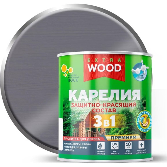 Защитно-красящий состав Farbitex 3в1 для древесины скандинавия Карелия (0.75 л) 4300016712 Защитно-красящий состав Farbitex 3в1 для древесины скандинавия Карелия (0.75 л) 4300016712