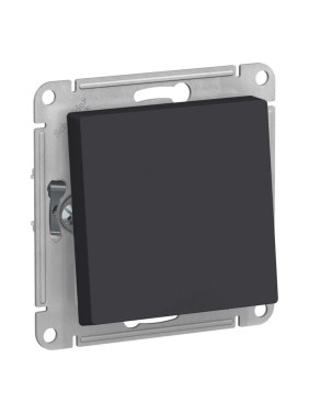 1-клавишный переключатель Systeme Electric AtlasDesign Aqua Карбон, сх.6 SE ATN441061