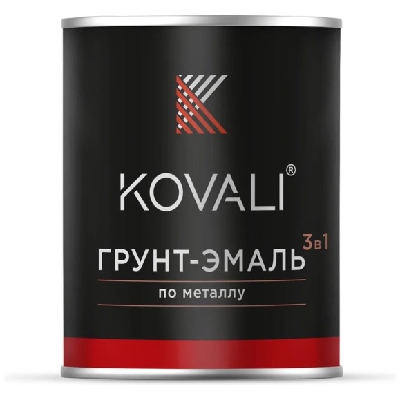Грунт-эмаль KOVALI 3 в 1 матовая NCS S 1005-G30Y (0,8 кг) А3.2.11005-G30Y