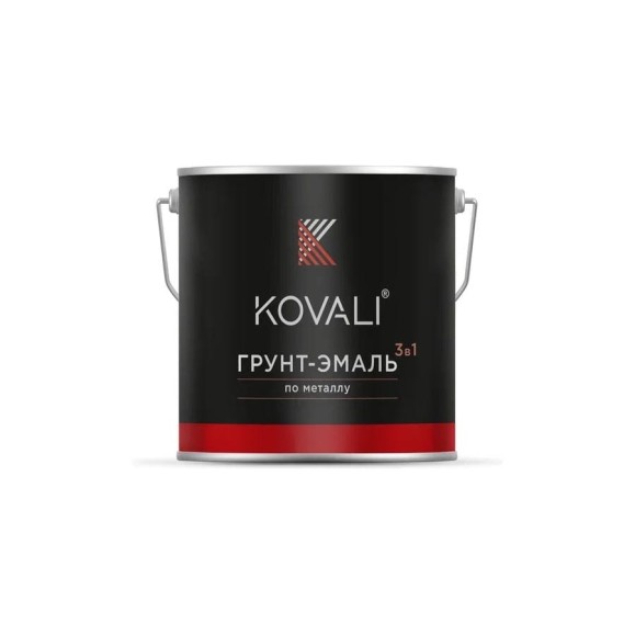Грунт-эмаль KOVALI 3 в 1 полуглянец NCS S 1002-Y (2,4 кг) А3.1.21002-Y