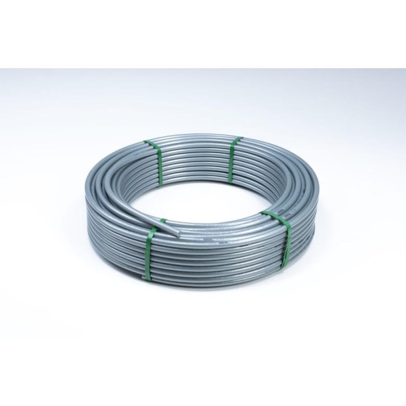 Труба РЕХАУ PE-Xa/EVOH FLEX 25x3.5, бухта 50 м, серебристая 11303903050 Труба РЕХАУ PE-Xa/EVOH FLEX 25x3.5, бухта 50 м, серебристая 11303903050
