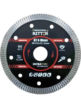 Диск алмазный Eco HT X-Wave RITTER 230х22.23 мм 1.4х1.8х10 мм PS30222301 Диск алмазный Eco HT X-Wave RITTER 230х22.23 мм 1.4х1.8х10 мм PS30222301