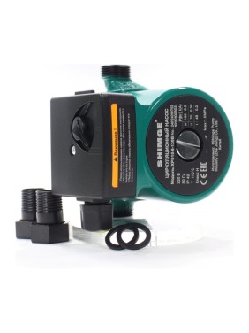 Насос циркуляционный SHIMGE XPS-B 15-6-130 (1x220В; 0,10кВт), с гайками, L130 10110100303