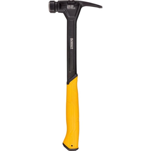 Молоток с прямым заострённым гвоздодёром Dewalt 624 г. DWHT51006-0