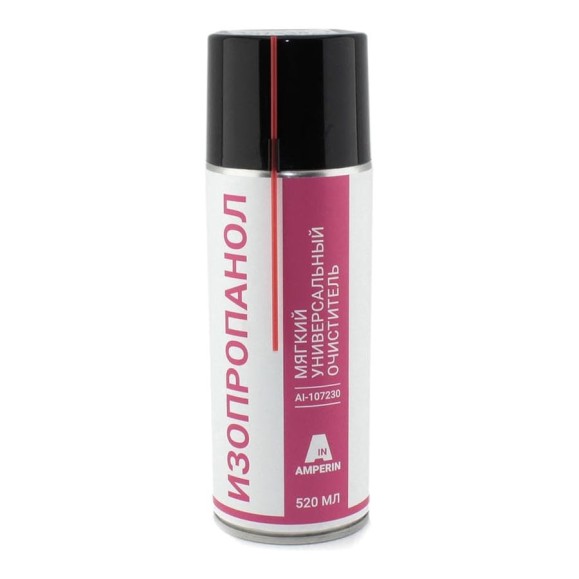 Изопропанол Amperin 400 мл (аэрозоль) 107230 Изопропанол Amperin 400 мл (аэрозоль) 107230