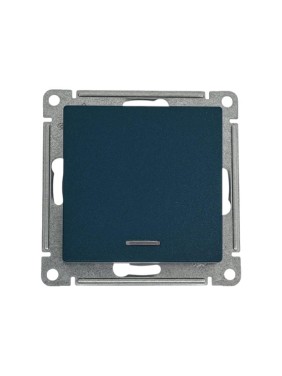 1-клавишный переключатель Systeme Electric AtlasDesign Изумруд с подсветкой, сх.6а SE ATN000863 1-клавишный переключатель Systeme Electric AtlasDesign Изумруд с подсветкой, сх.6а SE ATN000863