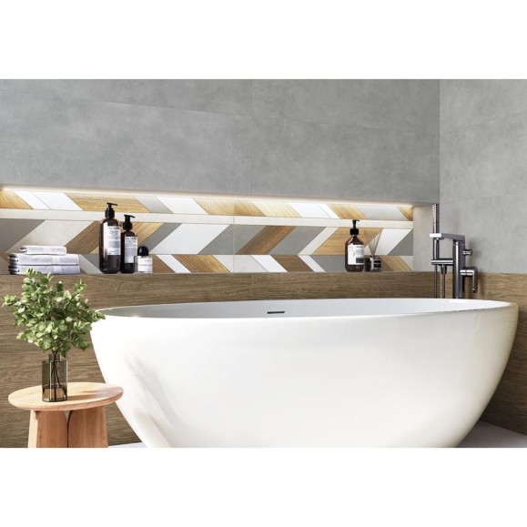 Плитка облицовочная Мурал / Mural AlmaCeramica 300х900х8,5 1,35м2 (5 шт в уп) TWU3090MUR70R