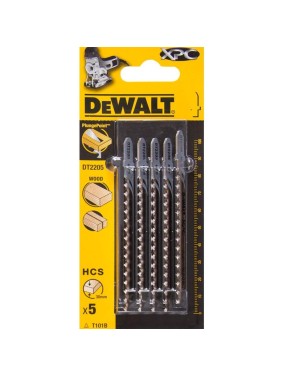 Пилка для лобзика DEWALT EXTREME PRECISION CUT, по дереву, 5 шт DT2205-QZ