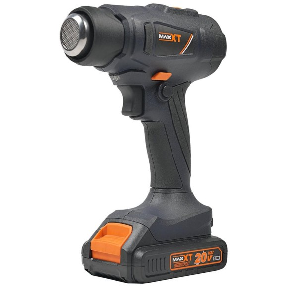 Аккумуляторный строительный фен MaxXT 20V/2.0AH MDHG20VX2P Аккумуляторный строительный фен MaxXT 20V/2.0AH MDHG20VX2P