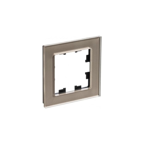 Рамка Systeme Electric AtlasDesign NATURE стекло шампань 1-ая ATN320501 Рамка Systeme Electric AtlasDesign NATURE стекло шампань 1-ая ATN320501