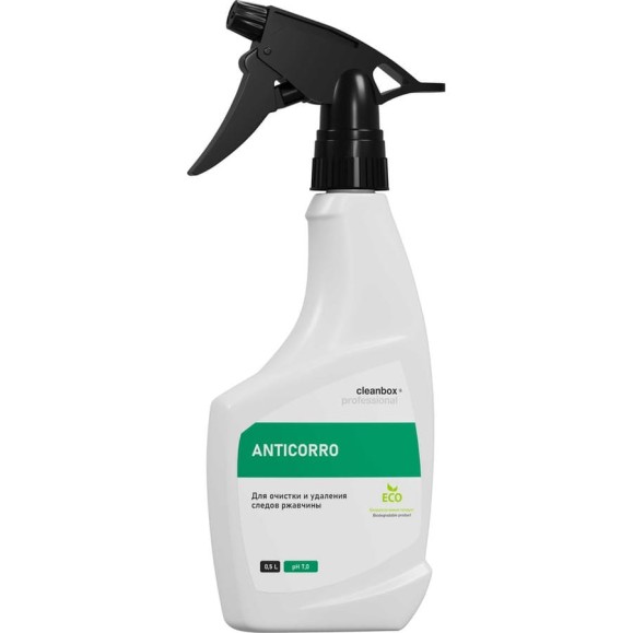 Средство для очистки и удаления следов ржавчины CleanBox Professional ANTICORRO (0,5л) 135905