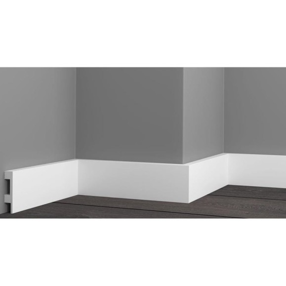Плинтус Glanzepol HDPS GPD LED 14, 2м GPD-1 Плинтус Glanzepol HDPS GPD LED 14, 2м GPD-1