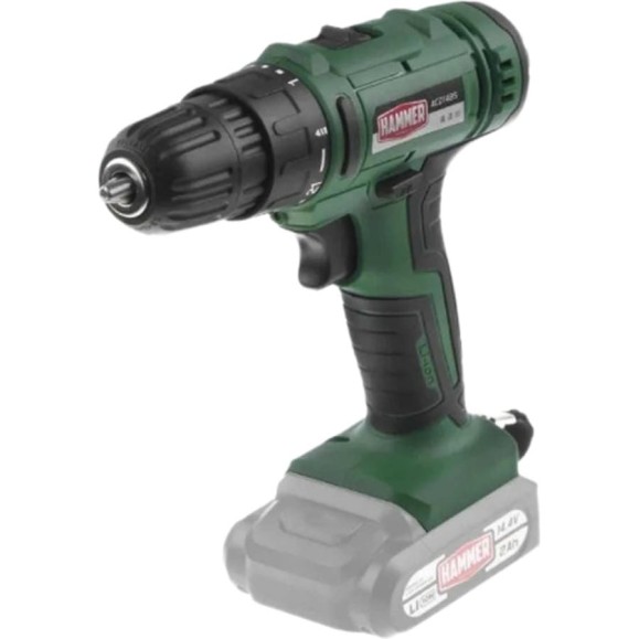 Аккум.дрель Hammer ACD14BS, 14,4В 2x2Ач 10мм, 2 акк. Li-ion, 14В, 38 Нм, В КЕЙСЕ 680328 Аккум.дрель Hammer ACD14BS, 14,4В 2x2Ач 10мм, 2 акк. Li-ion, 14В, 38 Нм, В КЕЙСЕ 680328