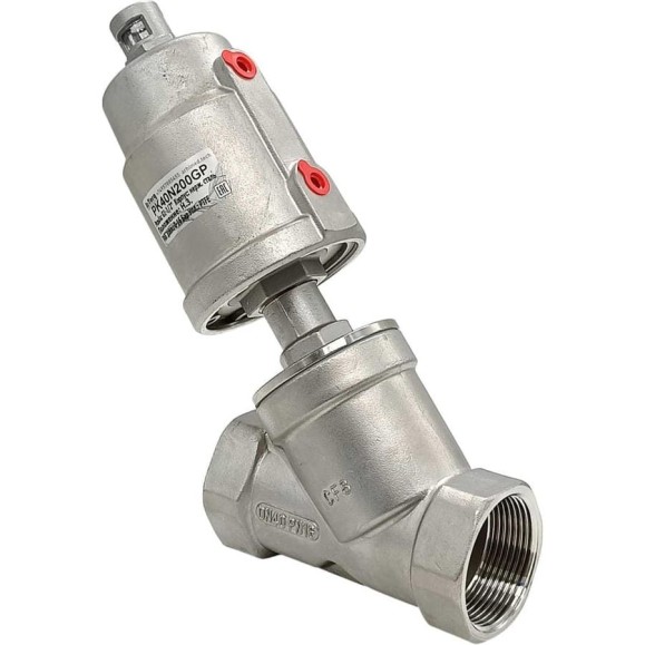 Пневматический клапан отсечной ArTorq G1 1/2”, резьбовой, корпус нержавеющая сталь, PK40N200GP Пневматический клапан отсечной ArTorq G1 1/2”, резьбовой, корпус нержавеющая сталь, PK40N200GP