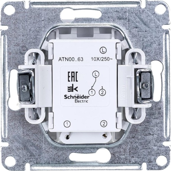 Переключатель 1-клавишный Systeme Electric (Schneider Electric) AtlasDesign белый с подсветкой, сх.6а, 10АХ ATN000163 20 шт 13606489583269 Переключатель 1-клавишный Systeme Electric (Schneider Electric) AtlasDesign белый с подсветкой, сх.6а, 10АХ ATN000163 20 шт 13606489583269