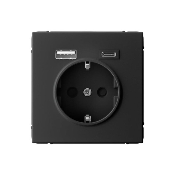 Розетка Systeme Electric ArtGallery карбон 16А с 2 USB A+C, 5В/2,4А/3,0А, 2x5В/1,5А, механизм GAL001032 8 шт 4690201030225 Розетка Systeme Electric ArtGallery карбон 16А с 2 USB A+C, 5В/2,4А/3,0А, 2x5В/1,5А, механизм GAL001032 8 шт 4690201030225