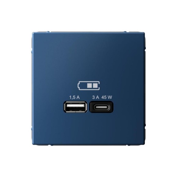 Розетка Systeme Electric ArtGallery аквамарин USB A + тип-C 45Вт высокоскоростная зарядка QC, PD, механизм GAL001129 8 шт 4690201034636 Розетка Systeme Electric ArtGallery аквамарин USB A + тип-C 45Вт высокоскоростная зарядка QC, PD, механизм GAL001129 8 шт 4690201034636
