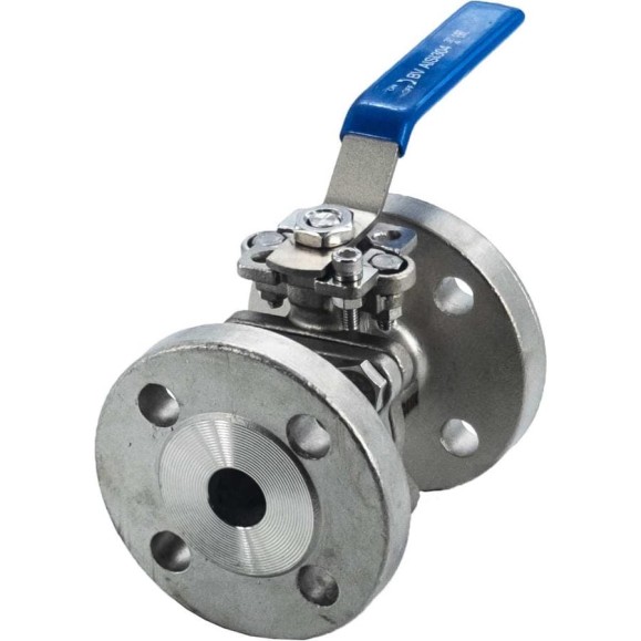 Кран шаровый фланцевый под привод нержавеющий NEWKEY (2PC), AISI304 DN20 (3/4 Кран шаровый фланцевый под привод нержавеющий NEWKEY (2PC), AISI304 DN20 (3/4
