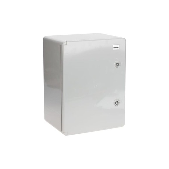 Щит с монтажной панелью REXANT пластиковый ЩМПп 400x300x220 мм ABS УХЛ1 IP65 11-0403 Щит с монтажной панелью REXANT пластиковый ЩМПп 400x300x220 мм ABS УХЛ1 IP65 11-0403
