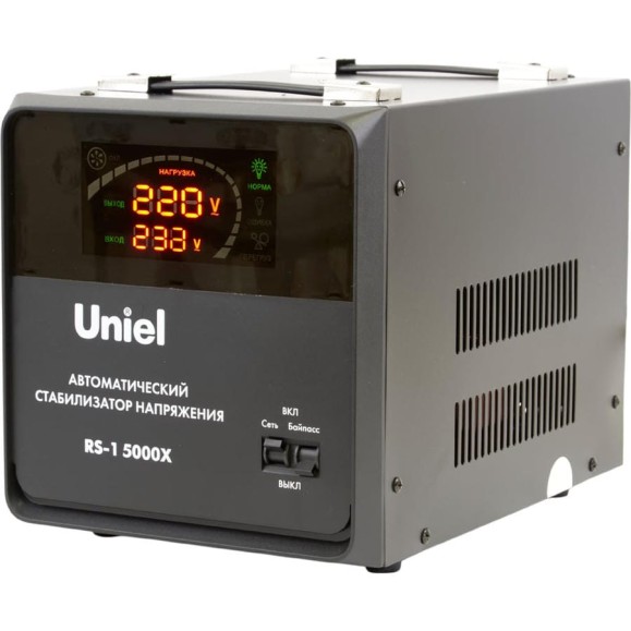 Стабилизатор напряжения Uniel RS-1 5000X UL-00012858 Стабилизатор напряжения Uniel RS-1 5000X UL-00012858