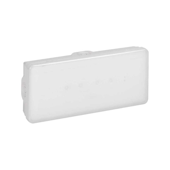 Светильник Legrand погодоустойчивый, светодиодный, эвакуационный, B65 LED 1 час - 100 Лм постоянного/непостоянного действия 661431 Светильник Legrand погодоустойчивый, светодиодный, эвакуационный, B65 LED 1 час - 100 Лм постоянного/непостоянного действия 661431