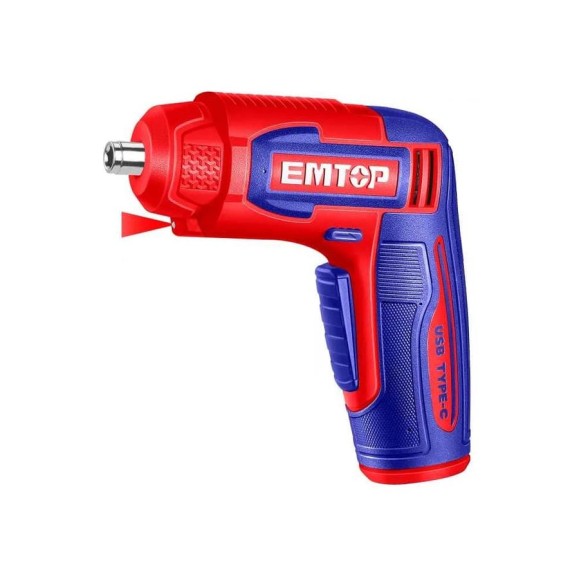 Отвертка аккумуляторная emtop ECSR0458 Отвертка аккумуляторная emtop ECSR0458