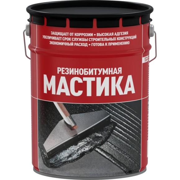 Мастика резинобитумная СТАРТ 5л/4,5кг 4607952908789