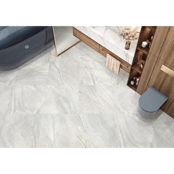 Керамогранит матовый карвинг Фантом светлый / Phantom Light NewTrend 600х600х9,5 1,44м2 серый D60253M Керамогранит матовый карвинг Фантом светлый / Phantom Light NewTrend 600х600х9,5 1,44м2 серый D60253M