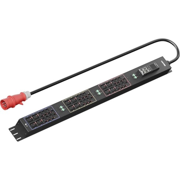 Панель распределения ONTEK PDU Metered Input ОМРВ8 вертикальная c функцией удаленного мониторинга, 32A/3ф, с мини-выключателем 16А 6шт, выход - C13 x OMPB8 Панель распределения ONTEK PDU Metered Input ОМРВ8 вертикальная c функцией удаленного мониторинга, 32A/3ф, с мини-выключателем 16А 6шт, выход - C13 x OMPB8