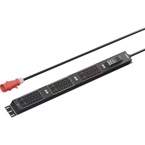 Панель распределения ONTEK PDU Metered Input ОМРВ5 вертикальная c функцией удаленного мониторинга, 32A/3ф, с мини-выключателем 16А 6шт, выход - C13 x OMPB5 Панель распределения ONTEK PDU Metered Input ОМРВ5 вертикальная c функцией удаленного мониторинга, 32A/3ф, с мини-выключателем 16А 6шт, выход - C13 x OMPB5