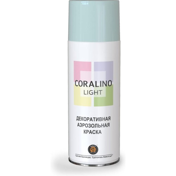 Декоративная аэрозольная краска CORALINO LIGHT Голубой туман CL1001