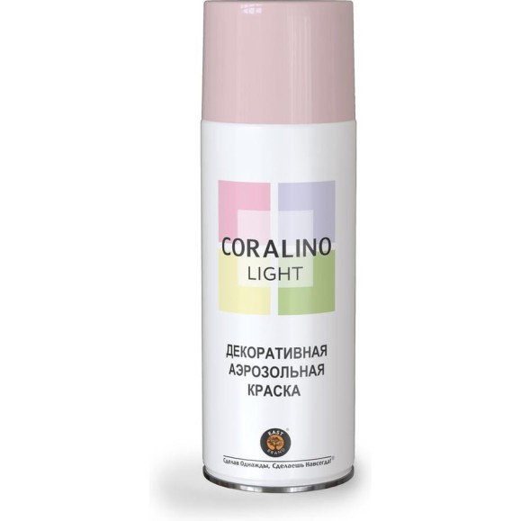 Декоративная аэрозольная краска CORALINO LIGHT Нежно розовый CL1009 Декоративная аэрозольная краска CORALINO LIGHT Нежно розовый CL1009
