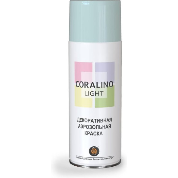Декоративная аэрозольная краска CORALINO LIGHT Белый иней CL1010 Декоративная аэрозольная краска CORALINO LIGHT Белый иней CL1010