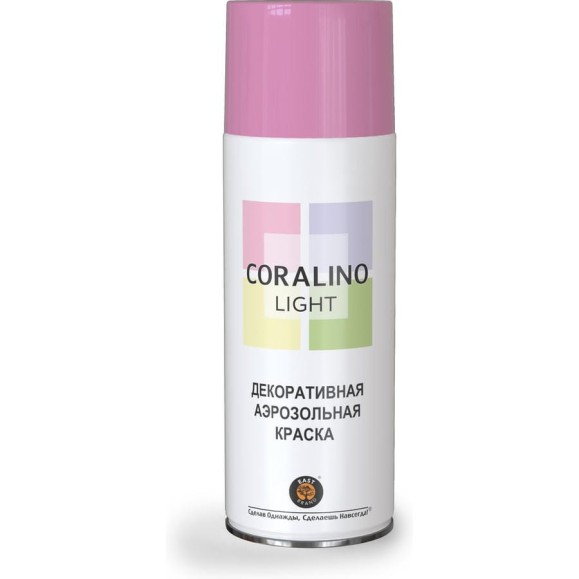 Декоративная аэрозольная краска CORALINO LIGHT Пыльная роза CL1004 Декоративная аэрозольная краска CORALINO LIGHT Пыльная роза CL1004