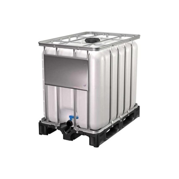 Емкость (еврокуб) BigTara ref 600 л, чистая пропаренная, 1 тэн (поддон металл/пластик ref) CN747-1RR Емкость (еврокуб) BigTara ref 600 л, чистая пропаренная, 1 тэн (поддон металл/пластик ref) CN747-1RR