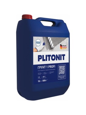 Акрилатный праймер-концентрат PLITONIT Грунт 1 1:5 для подготовки 10 1032