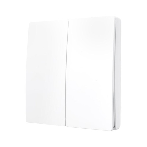 Беспроводной 2-клавишный выключатель General Lighting Systems накладной, 230V, белый 477502 Беспроводной 2-клавишный выключатель General Lighting Systems накладной, 230V, белый 477502