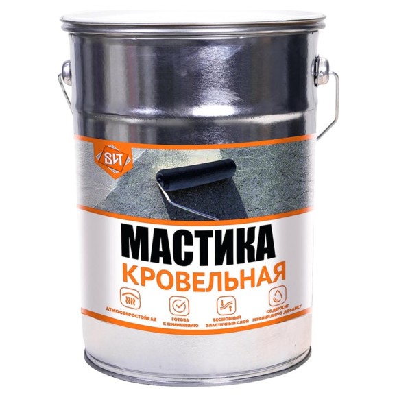 Мастика кровельная ВИТ 4 кг 6601 Мастика кровельная ВИТ 4 кг 6601